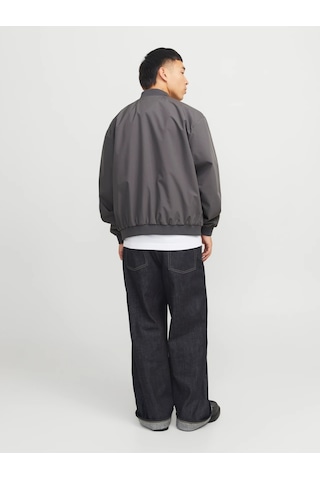 Jack & Jones Jack&jones Jjecharge Erkek Bomber Ceket 12268608 Gri