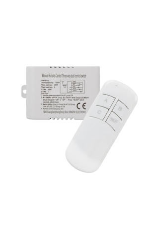 Ayt 4 Fonksiyonlu Avize Kumandası 3 Lü 220 Volt Uzaktan Kumandalı