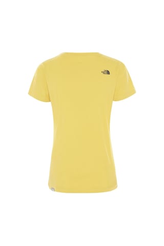 The North Face Sarı Kadın Günlük Tişört Nf00A6Przbj1 W Nvr Stp Ex Sarı