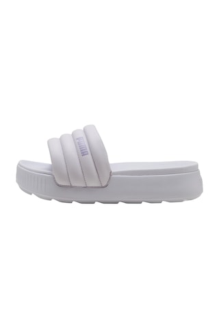 395399-13 Puma Karmen Slide Puffy Kadın Terlik Mor 395399-13