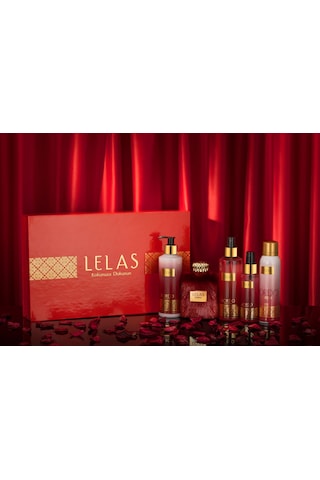 Lelas Bordo Unisex Parfüm Seti