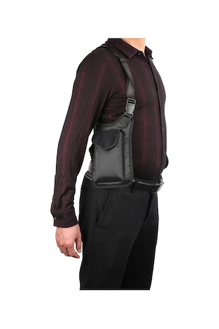 Antithefeft Gizli Koltuklu Omuz Çantası, Paket Cepi İle Yükseltilmiş Omuz Kılıf Depolama Antrasit