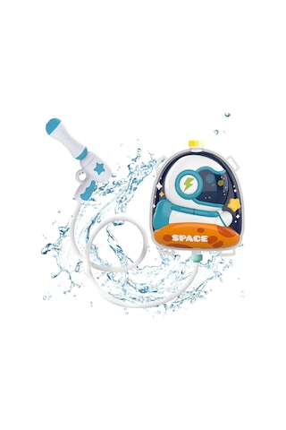 Sırt Çantalı Sırta Takılabilen Pompalı Su Tabancası 2000ml Kapasite - Mavi