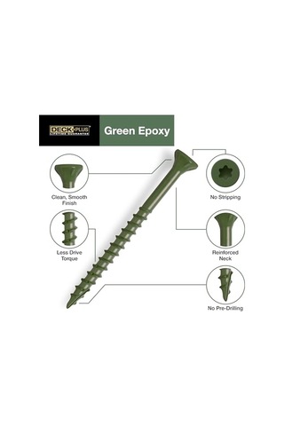 Ceramic Screws Green 10 X 2.5-ın. 5-lbs. -48402 Diğer