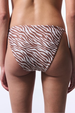 Penti Gale Side Zebra Desenli Boncuklu Slip Bikini Altı