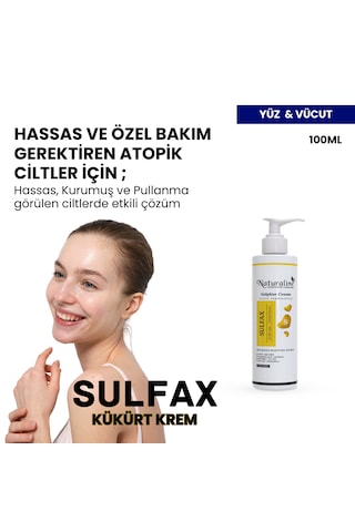 Sülfax Kükürt Vücut Kremi 100ml