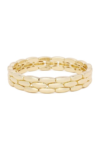 Lastikli Zincir Bileklik W27blk006 Uw27blk00662 Gold