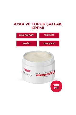 Ayak Ve Topuk Çatlak Çatlağı Kremi Ayak Bakımı Ayak Kokusu Önleyici Nemlendirici Yenileyici Krem