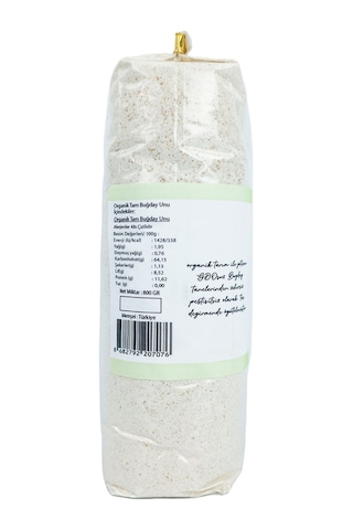 OG natural Organik Tam Buğday Unu 800 G