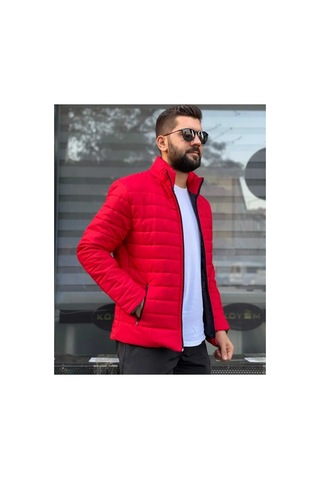 Genel Markalar Onurmen Yeni Sezon Preminyum Kalite Kışlık Modeller Kırmızı Kırmızı