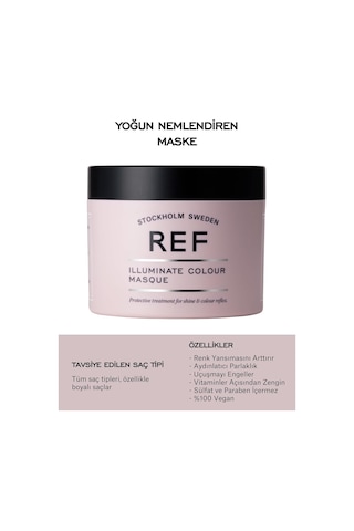 Stockholm-ref Illumınate Colour Masque 250 Ml Boyalı Saçlar Için Aydınlatıcı Yoğun Bakım Maskesi