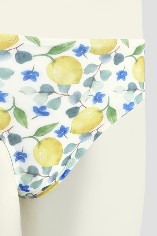 Loya Kadın Renkli Lemon Tek Alt Bikini Çok Renkli