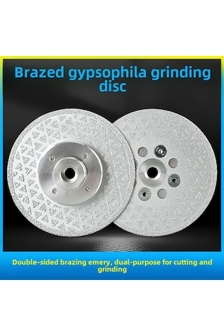 Dofolink Chuan Xing 10cm Elmas Taş Kesme Ve Taşlama Diski - Mermer, Granit, Kuvarsit İçin 45 Kaba Zımpara - Dayanıklı Ve Hassas İşleme