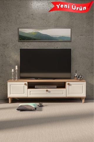 Bohem Tv Ünitesi 180 Cm Mdf Kapak Çam