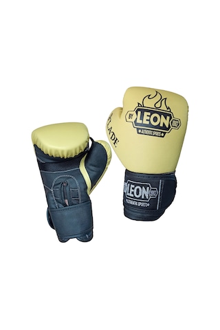 Aksaspor Leon Blade Training Boks, Kick Boks Ve Muay Thai Eldiveni Sarı