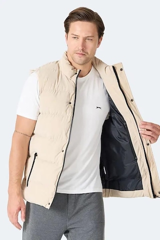 Slazenger Halox Erkek Şişme Yelek Bej Bej