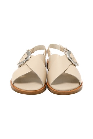 Sandalet Kadın 85p6 Frau London-s Oyster Oyster Krem
