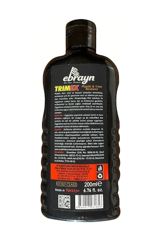 Plastik Trim Yenileyici Ve Parlatıcı 200 Ml