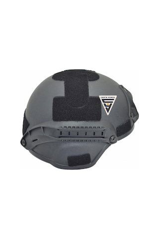 Taktikal Airsoft Paintball Plastik Kask Haki Bandanalı Diğer
