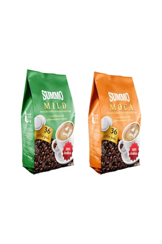 Summo Senseo 1 Adet Moca ve 1 Adet Mild 72'li Avantaj Paketi