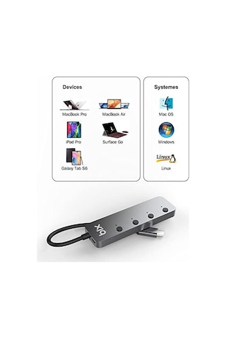 Bx20hb Type-c&apos Den 4 Port Usb 3.2 Hub 01