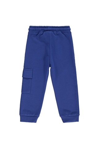 Silversun Kids Silversun Kargo Cepli 2-7 Yaş Eşofman Altı - Mavi Saks Mavisi
