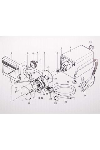 25262 Ap 12 Yağ Pompası 12 Volt