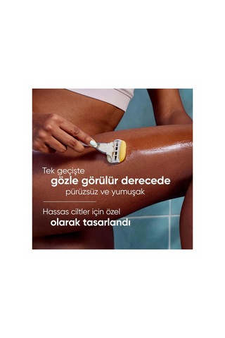 Lexroo Pro Comfortglide Sugarberry Kokulu Kadın Tıraş Bıçağı, 3 Yedek Tıraş Bıçağı