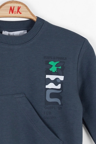 Xo Kids Erkek Çocuk Sweatshirt 9ay-4 Yaş 47609 Indigo İndigo