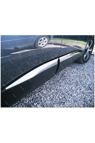 Peugeot 3008 Krom Yan Kapı Çıtası 4 Kapı 2016 ve Üzeri