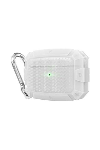 Apple Uyumlu AirPods Pro Kılıf Zore Airbag 10 Silikon Renksiz
