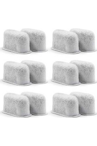 Ulzyvf Keurig Kahve Makinesi İçin 12'li Aktif Karbonlu Su Filtresi Paketi Beyaz Beyaz