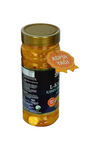 Shiffa Home Cla L-Karnitin Aspir Yağı Yumuşak Kapsülü 1000Mg 100