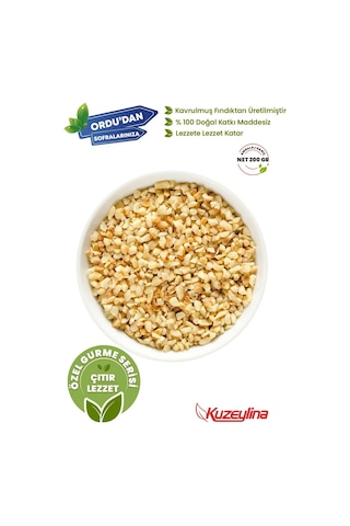 Pirinç Fındık İçi 200 Gram - Kıyılmış Fındık 200 G