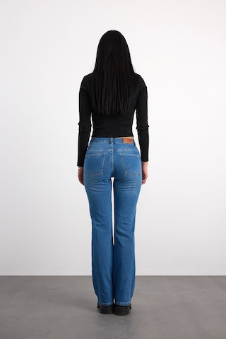 24326-73603 Kadın Boot Cut Mıd Denim Waıst 24326-73603 Buz Mavi