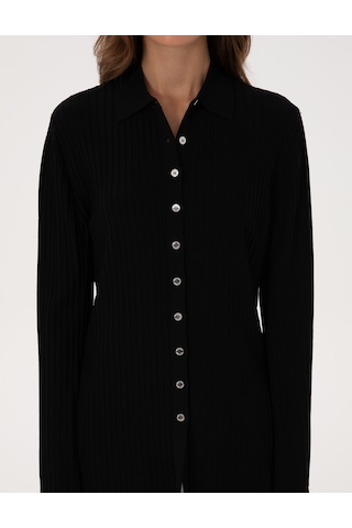 Pierre Cardin Kadın Siyah Hırka Triko 50310998-vr046 Siyah