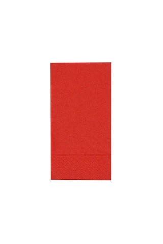 Kırmızı Peçete 33 X 33 Garson Katlama 100 Adet