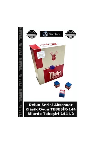 Delux Serisi Aksesuar Klasik Oyun Tebeşir-144 Bilardo Tebeşiri 144 Lü