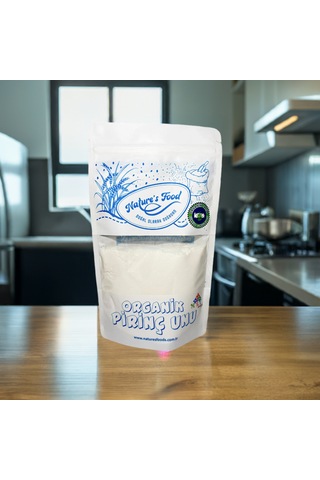 Organik Pirinç Unu 300gr Pestisit Analizli Organik Sertifikalı