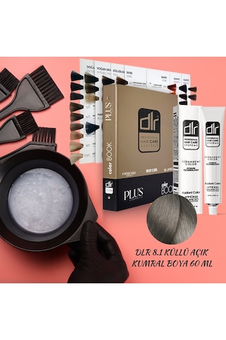 DLR Color Saç Boyası 8.1 60 ML