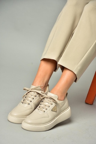 Fox Shoes S274048309 Bej Spor Ayakkabı Sneakers Bej