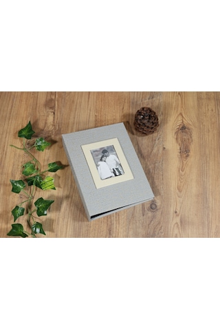 NRCN K57100 13 x 18 CM 100'lük Koton Desenli Fotoğraf Albümü