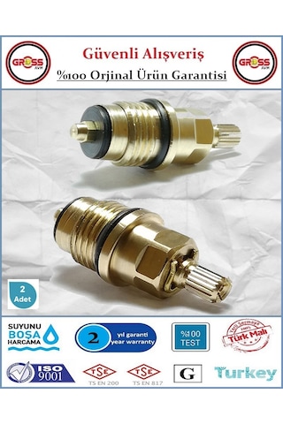 Şenpres Salmastra Musluk İçi - %100 Prinç - Contalı - 2 Adet