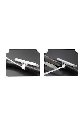 4010 Kablo Etiket Kutusu Markalama İşaretleme 40*10mm - 10 Adet