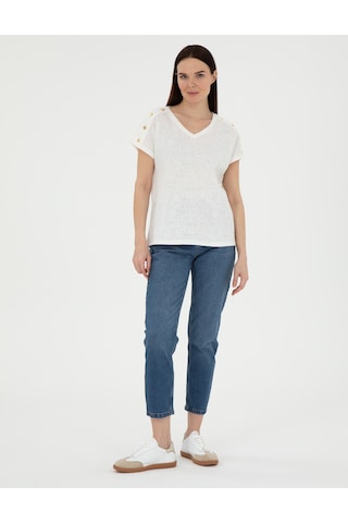 Pierre Cardin Kadın Açık Mavi Pantolon Jean 50301240-vr003 Açık Mavi