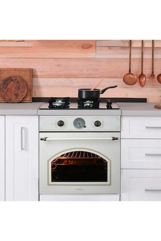 Kumtel B66-SF2(AT)(4PRO) 56 LT Rustik Ankastre Fırın