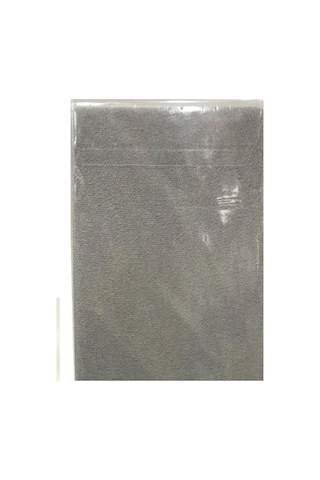 Bebesi Battal Boy 180x200+35 Cm Çift Kişilik Havlu Lastikli Çarşaf Takımı 2 Adet Yastık Kılıfı Açık Gri