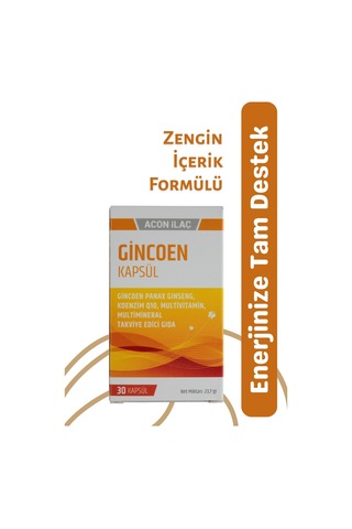 Gincoen Kapsül Multivitamin 30 Kapsül