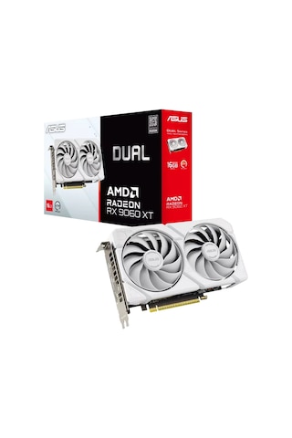 Asus Dual Amd Radeon Rx 9060xt 16gb Dual-rx9060xt-16g-whıte Gddr6 Aeae2asu0023