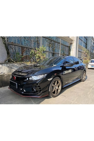 Honda Civic Fk7 Sport + Fk8 Typer Ön Tampon + Panjur Seti